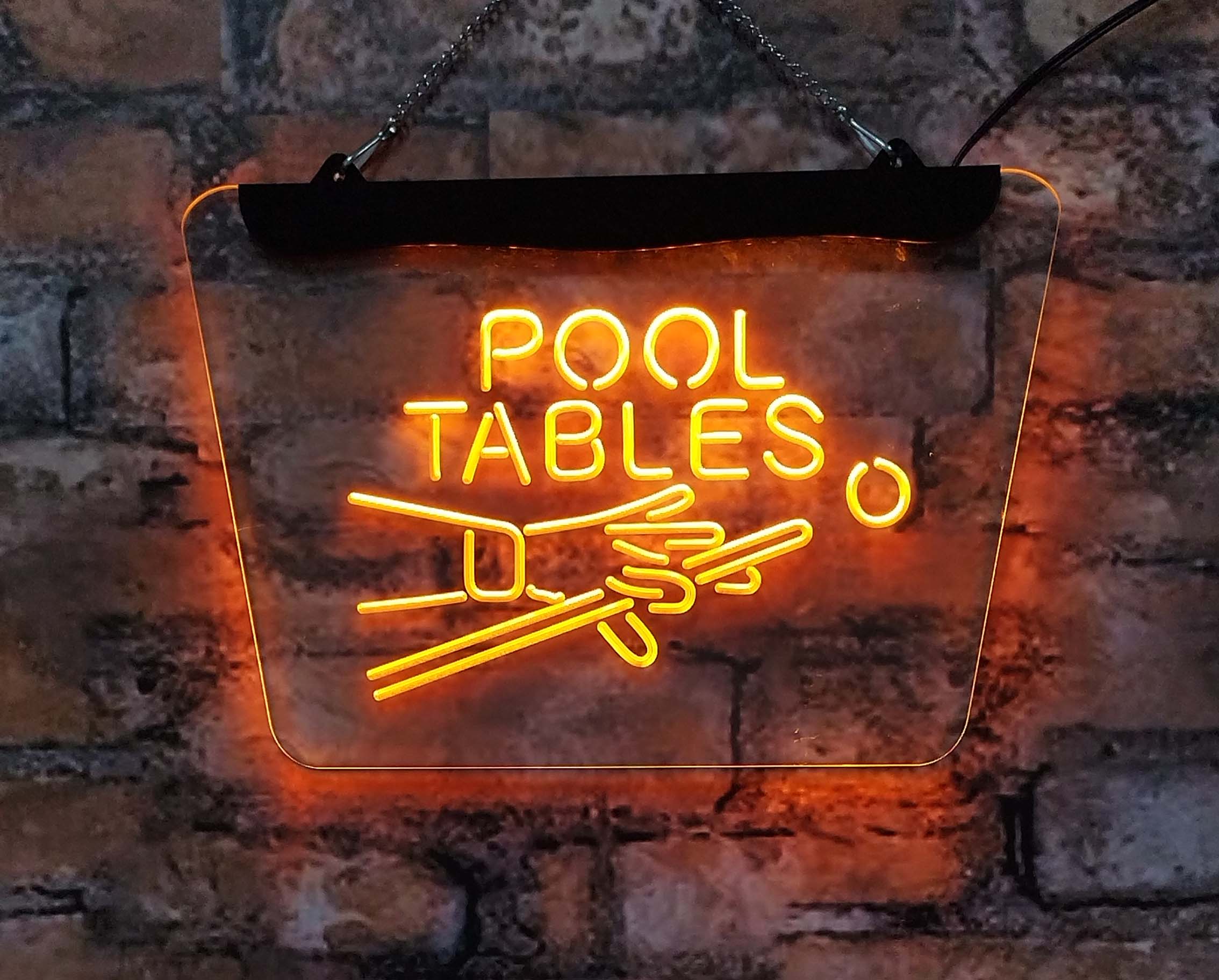 Board Game Store - Billiard table, game room, LED neon