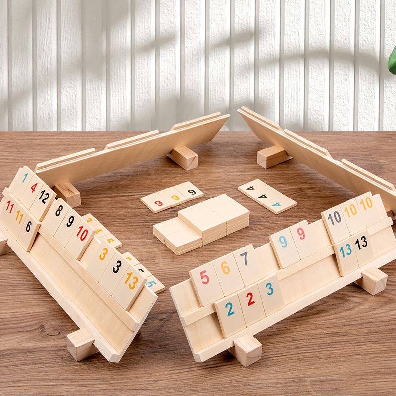 Board Game Digital - Wooden Fast Moving Tile Classic Board