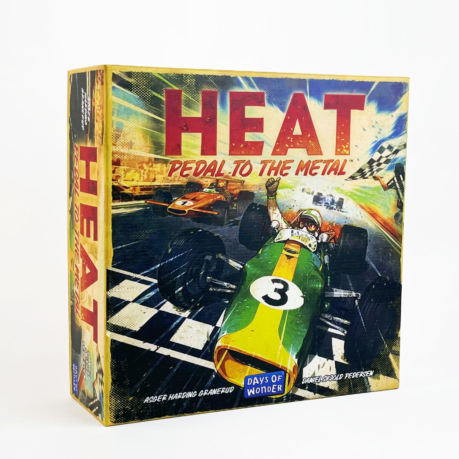 Board Game Flip 7 - “HEAT: Full Throttle” — A Fast-Paced,