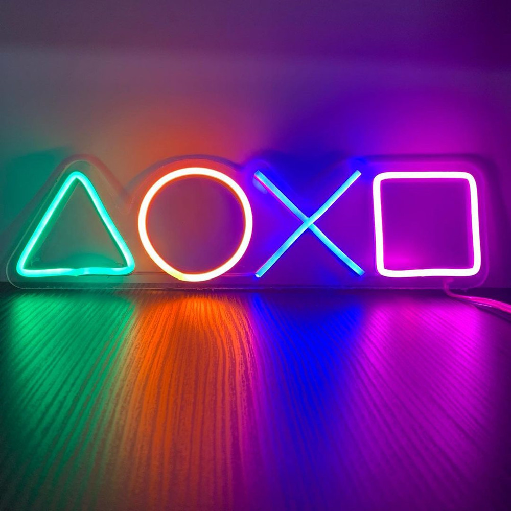 Board Game Store - LED Neon Sign Lights Creative Wall