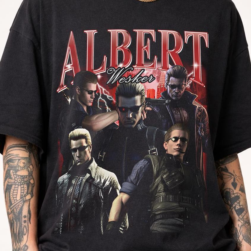 Board Game Resident Evil - Albert Wesker Residence Evil Gaming T-Shirt,