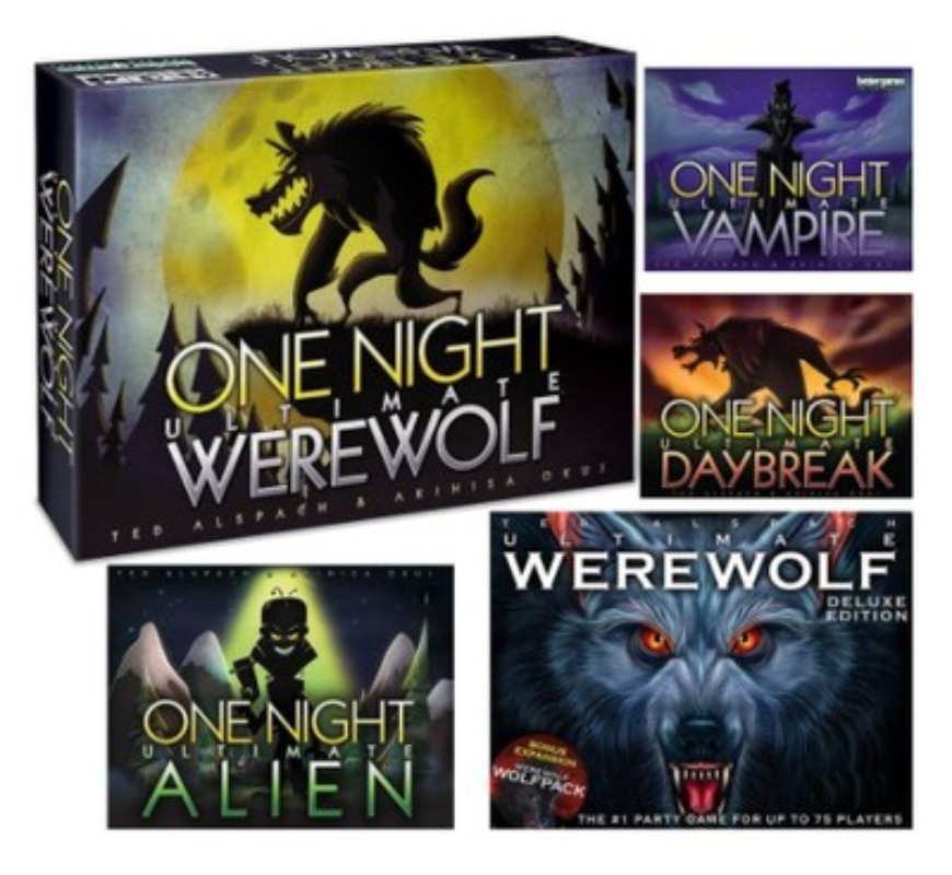 Board Game Werewolf - English Version One Night Ultimate Werewolf