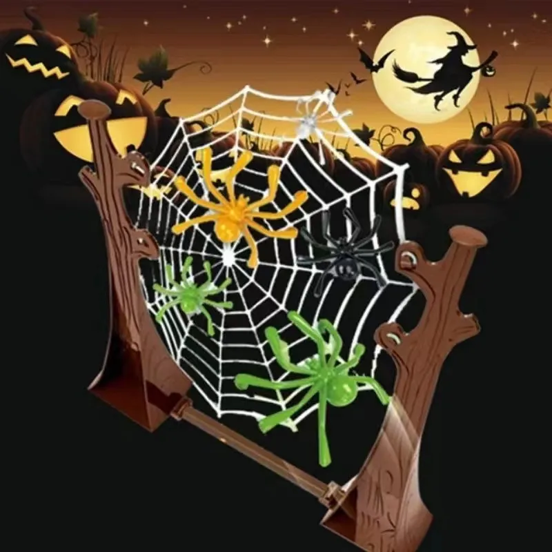 Board Game Web - Bouncing Spider Family Prank party Board