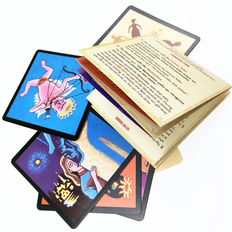Hot Cute Werewolf Game Poker P - Board Game Werewolf 评论和价格