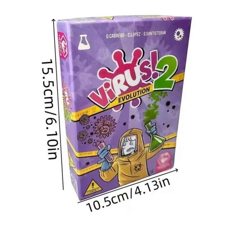 Family Strategy Card Game Set  - Board Game Virus 评论和价格