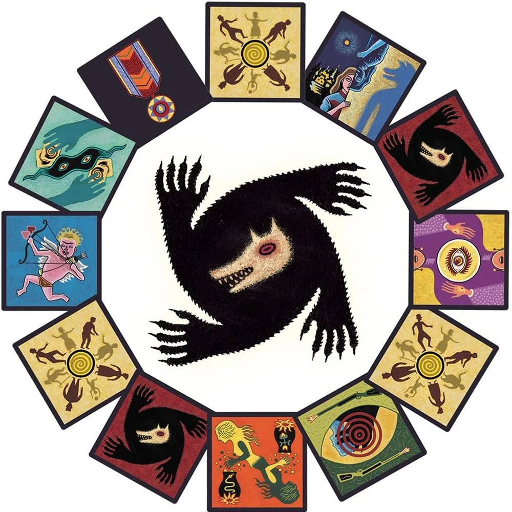 The Werewolf Cards A 24 Table  - Board Game Werewolf 评论和价格