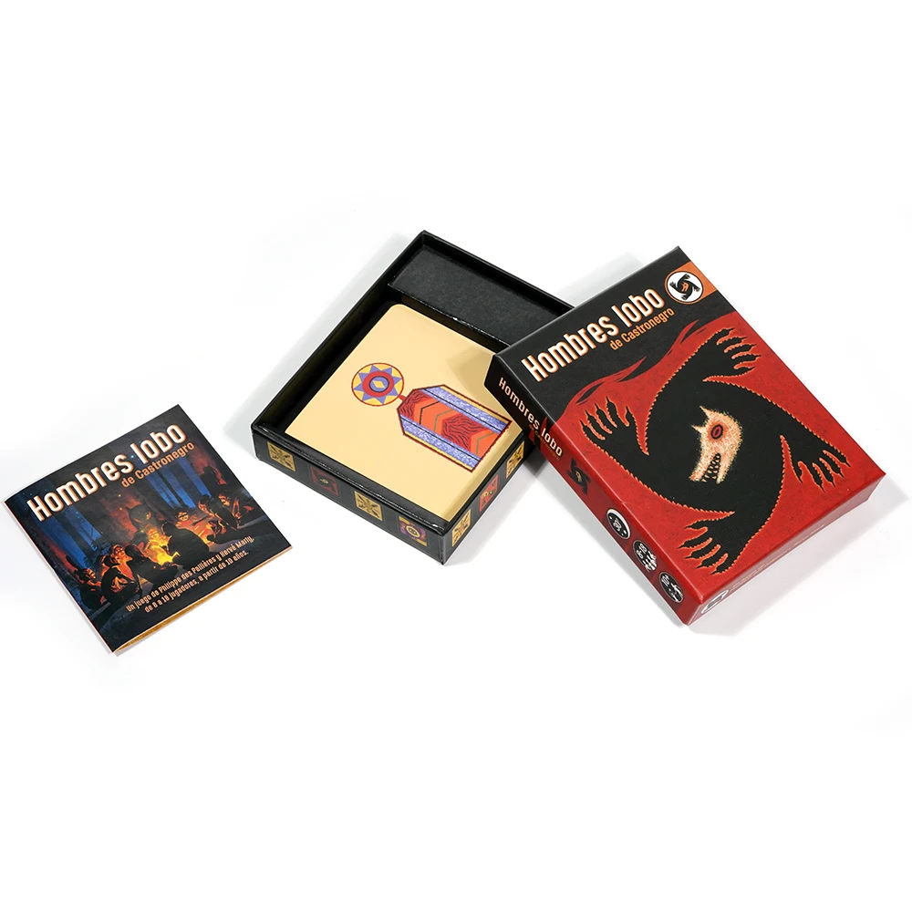 The Werewolf Cards A 24 Table  - Board Game Werewolf 评论和价格