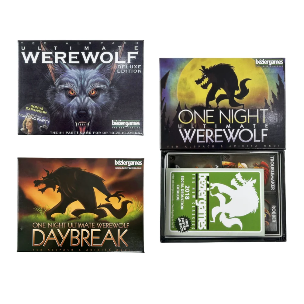 One Night Ultimate Werewolf Ca - Board Game Werewolf 评论和价格