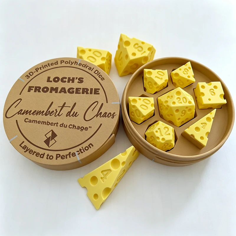 Creative Irregular Cheese Dice - Board Game Digital 评论和价格