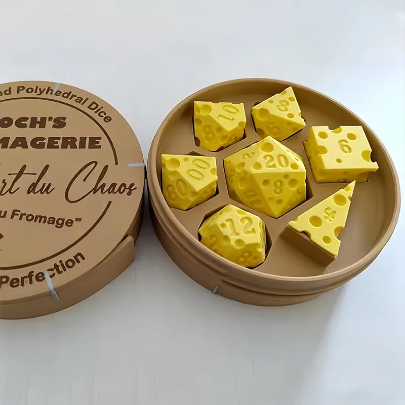 Creative Irregular Cheese Dice - Board Game Digital 评论和价格