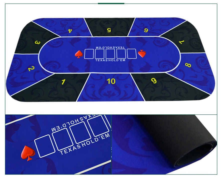 1.2*0.6m Texas Hold'em Poker R - Board Game Digital 评论和价格