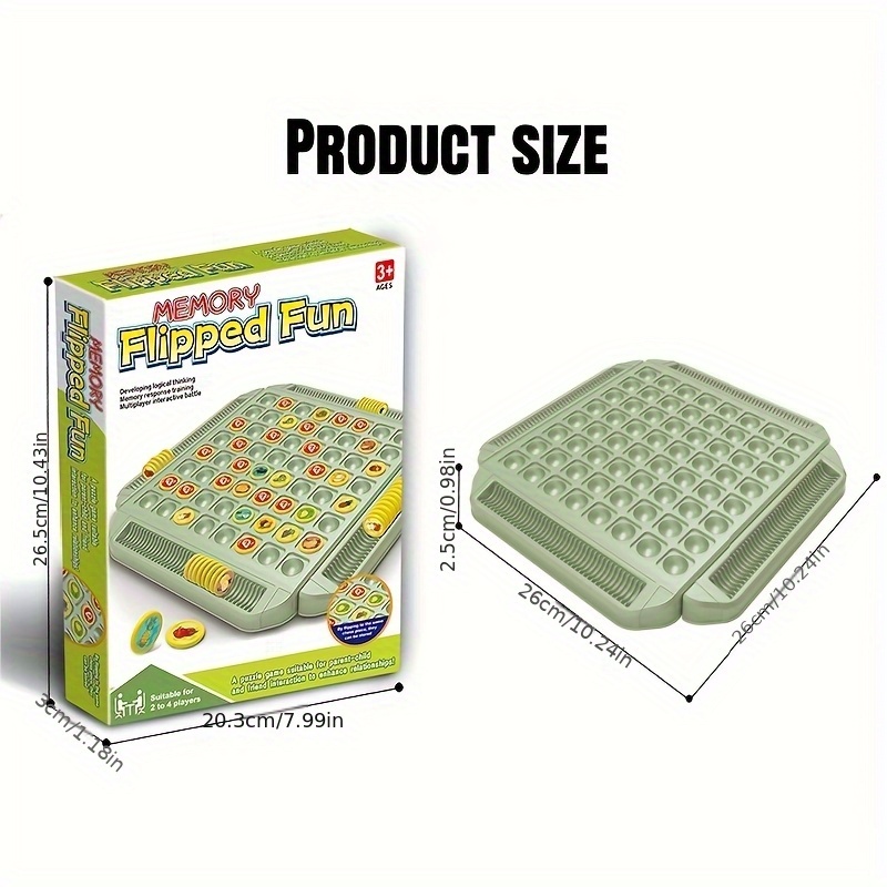 Educational Fruit Flip Memory  - Board Game Flip 7 评论和价格