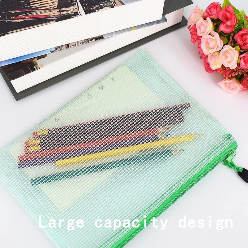 A5 Mesh Zipper Bag, Waterproof - Board Game Store 评论和价格