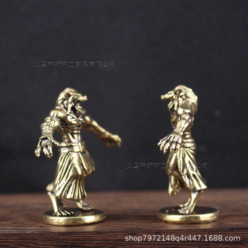 Brass Werewolf Miniature Ornam - Board Game Werewolf 评论和价格